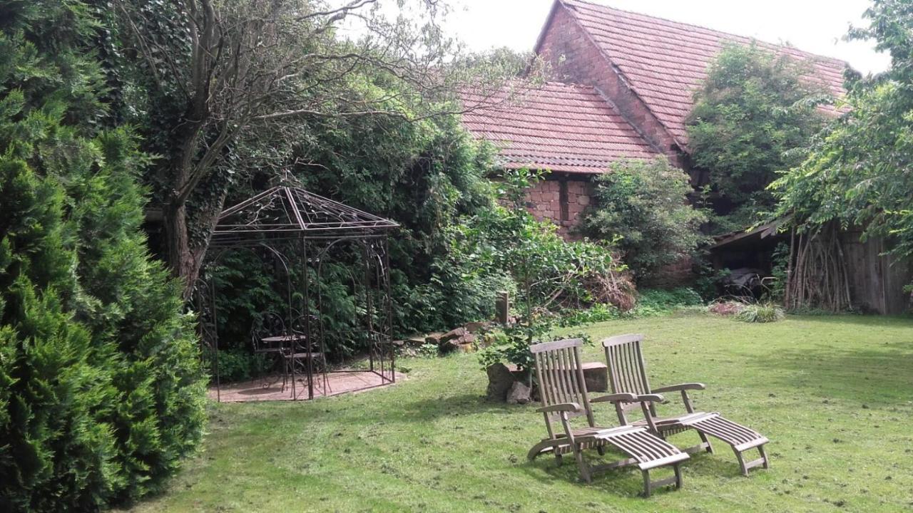 Gite Au Petit Ruisseau-Etage Et Combles-Maison Alsacienne 4 Personnes 4 Nuitees Minimum Langensoultzbach Buitenkant foto