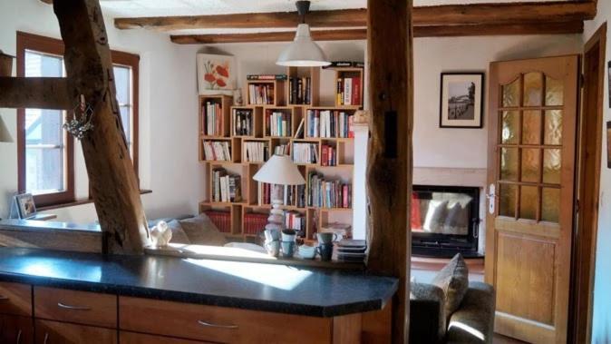 Gite Au Petit Ruisseau-Etage Et Combles-Maison Alsacienne 4 Personnes 4 Nuitees Minimum Langensoultzbach Buitenkant foto