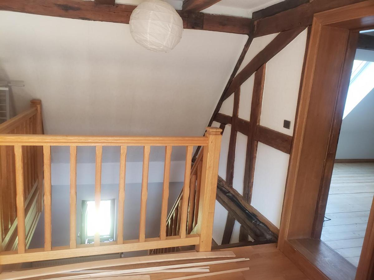 Gite Au Petit Ruisseau-Etage Et Combles-Maison Alsacienne 4 Personnes 4 Nuitees Minimum Langensoultzbach Buitenkant foto