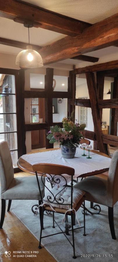 Gite Au Petit Ruisseau-Etage Et Combles-Maison Alsacienne 4 Personnes 4 Nuitees Minimum Langensoultzbach Buitenkant foto