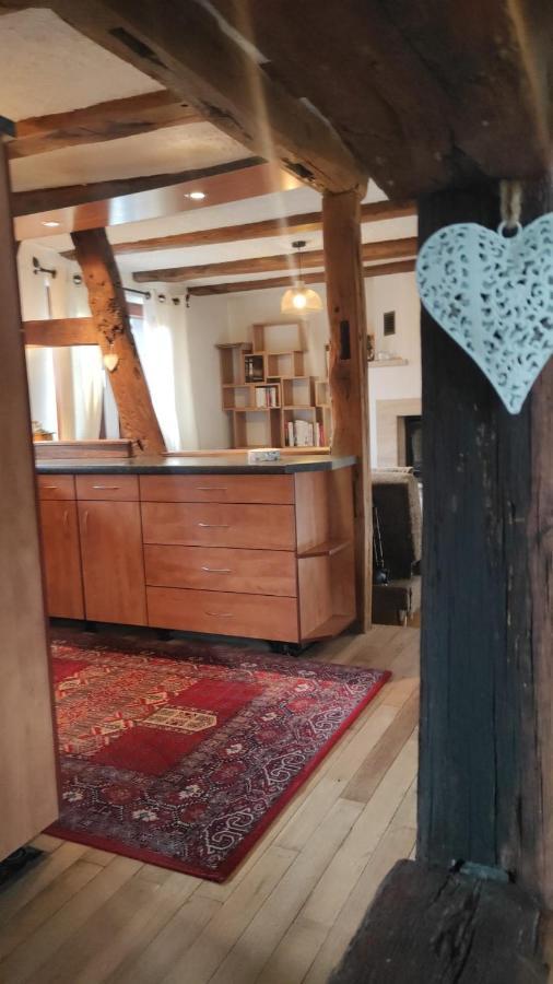 Gite Au Petit Ruisseau-Etage Et Combles-Maison Alsacienne 4 Personnes 4 Nuitees Minimum Langensoultzbach Buitenkant foto