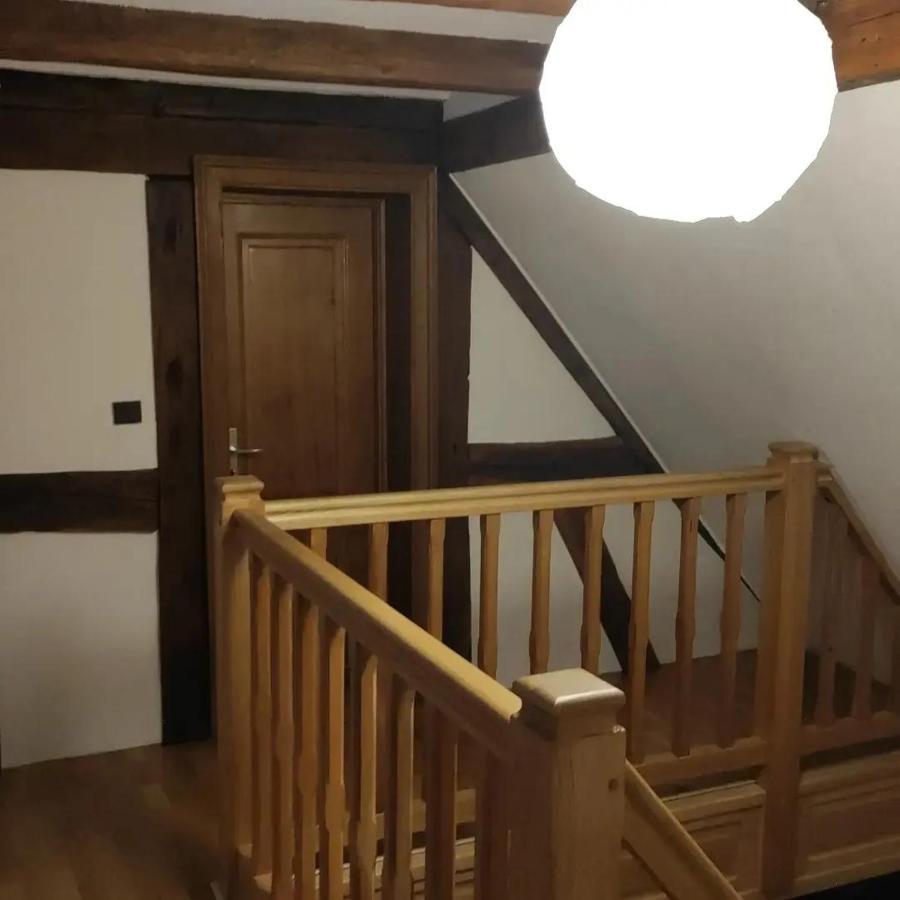 Gite Au Petit Ruisseau-Etage Et Combles-Maison Alsacienne 4 Personnes 4 Nuitees Minimum Langensoultzbach Buitenkant foto