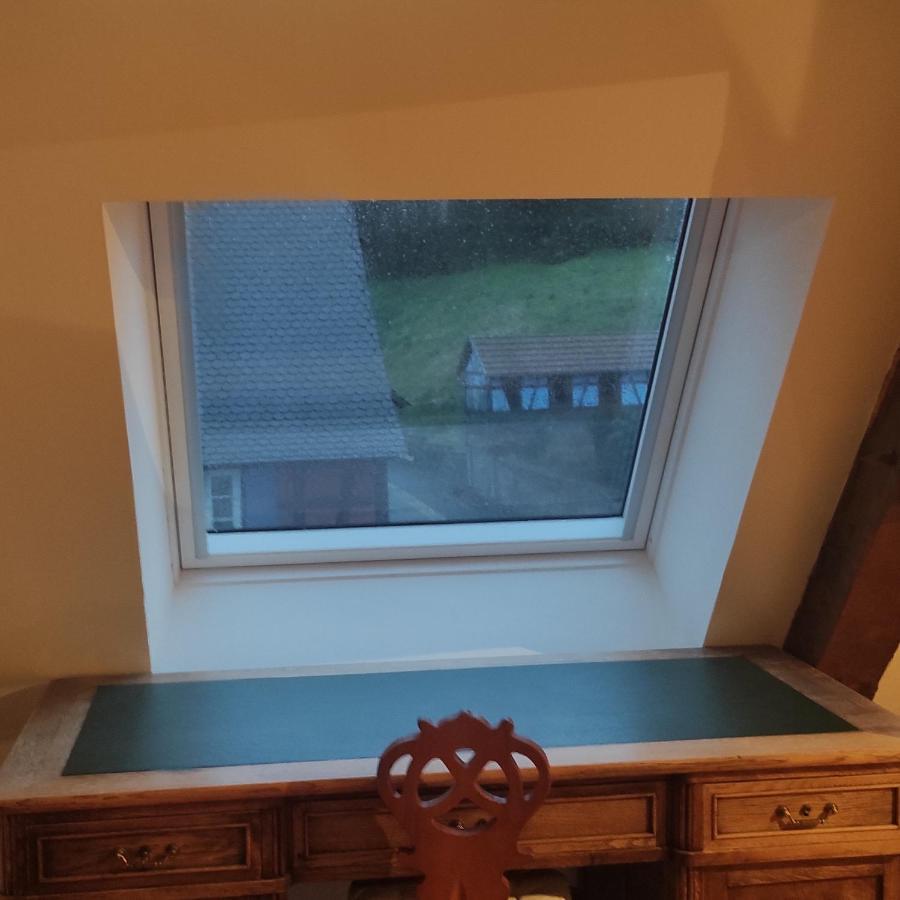 Gite Au Petit Ruisseau-Etage Et Combles-Maison Alsacienne 4 Personnes 4 Nuitees Minimum Langensoultzbach Buitenkant foto