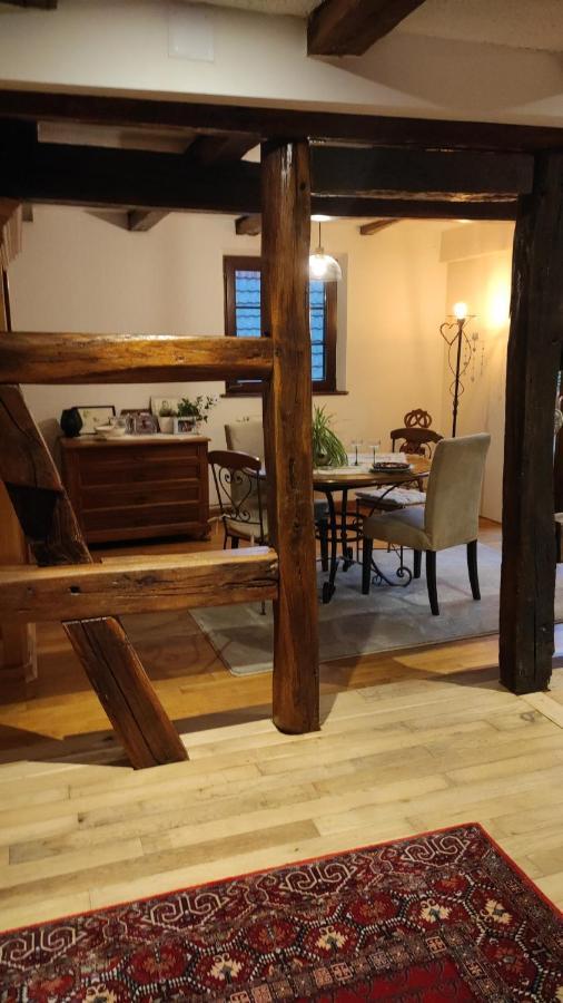 Gite Au Petit Ruisseau-Etage Et Combles-Maison Alsacienne 4 Personnes 4 Nuitees Minimum Langensoultzbach Buitenkant foto