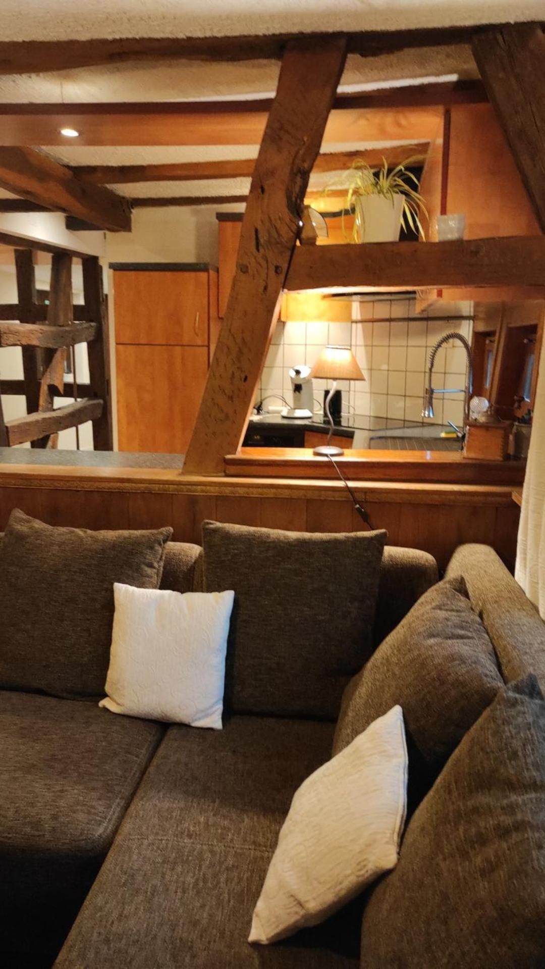 Gite Au Petit Ruisseau-Etage Et Combles-Maison Alsacienne 4 Personnes 4 Nuitees Minimum Langensoultzbach Buitenkant foto